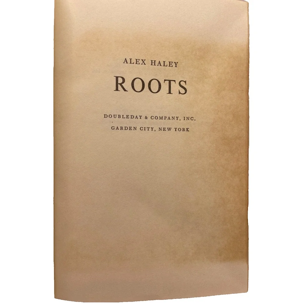 Vintage ROOTS by Alex Haley 1976 Hardback Book Dust Jacket First Print